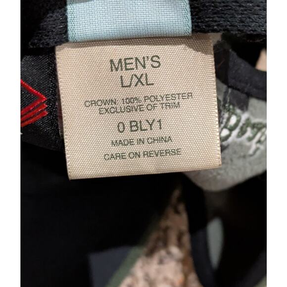 LL Bean Fleece Polartec Hat Mens L XL Green Cap Ear Flaps - Picture 8 of 8